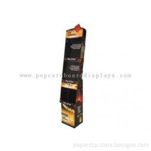 Corrugated Cardboard Display Shelves ENTD010 with excellen